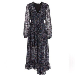 Maje asymmetrical dress size 2